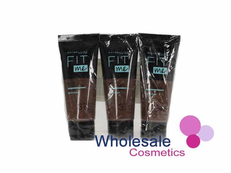 6 x Maybelline Fit Me Matte & Poreless Liquid Foundation - 375 JAVA